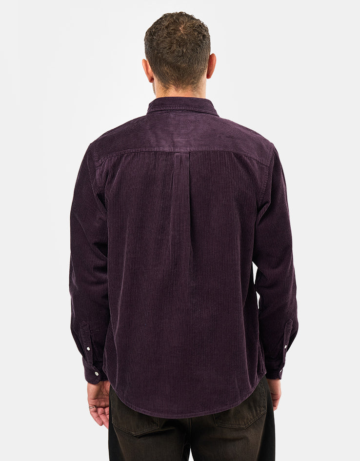 Carhartt WIP L/S Madison Cord Shirt - Cozy Purple