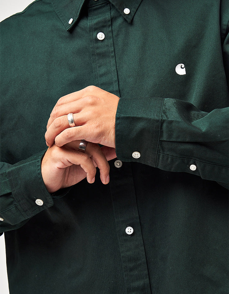 Carhartt WIP L/S OG Madison Shirt - Dark Scarab