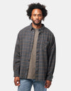 Carhartt WIP L/S Todrick Shirt - Todrick Houndstooth/Blue