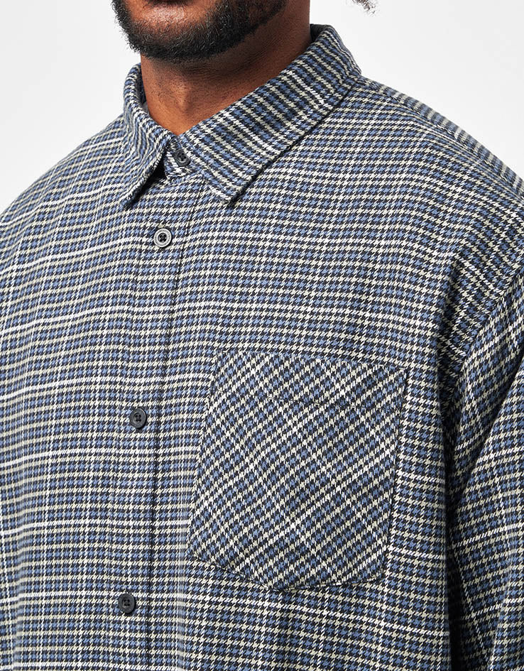 Carhartt WIP L/S Todrick Shirt - Todrick Houndstooth/Icesheet