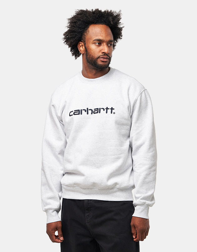 Carhartt WIP Carhartt Sweat - Ash Heather/Graphite
