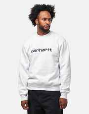 Carhartt WIP Carhartt Sweat - Ash Heather/Graphite