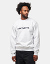 Carhartt WIP Carhartt Sweat - Ash Heather/Graphite