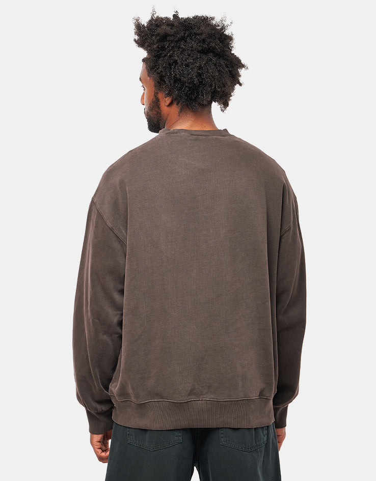 Carhartt WIP Vista Sweat - Tobacco (Garment Dyed)