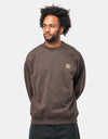 Carhartt WIP Vista Sweat - Tobacco (Garment Dyed)