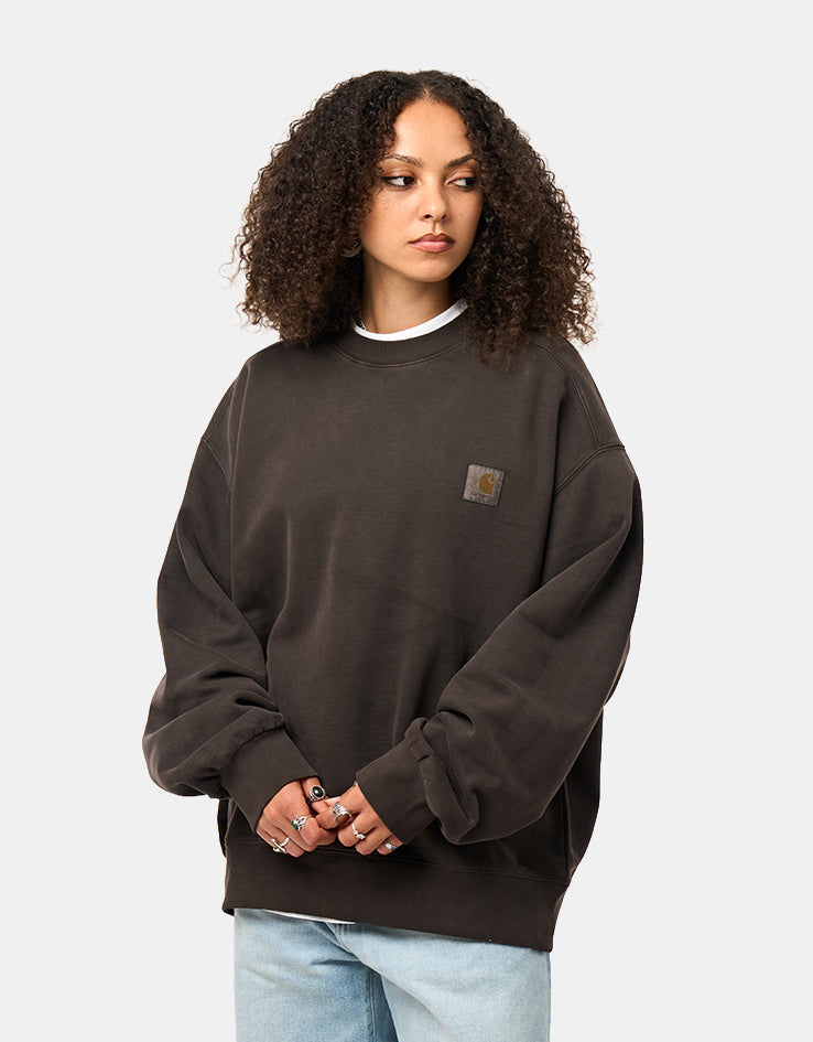 Carhartt WIP Vista Sweat - Tobacco (Garment Dyed)