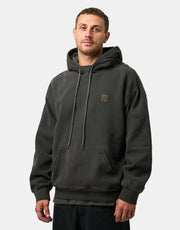 Carhartt WIP Hooded Vista Sweat - Black (Garment Dyed)