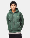 Carhartt WIP Hooded Vista Jacket - Dark Scarab (Garment Dyed)
