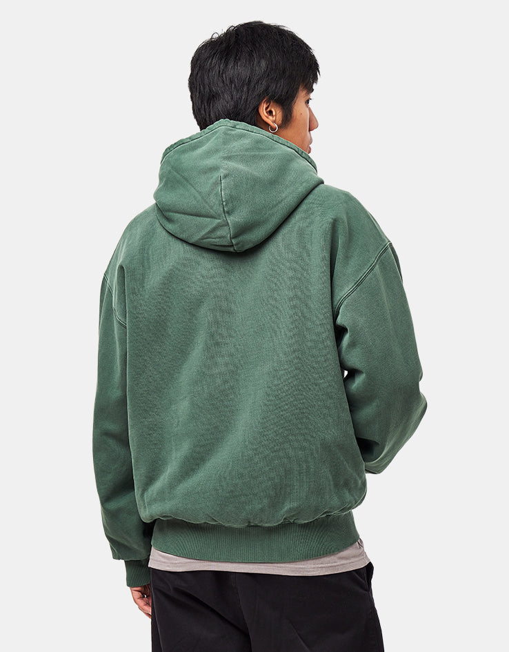 Carhartt WIP Hooded Vista Jacket - Dark Scarab (Garment Dyed)