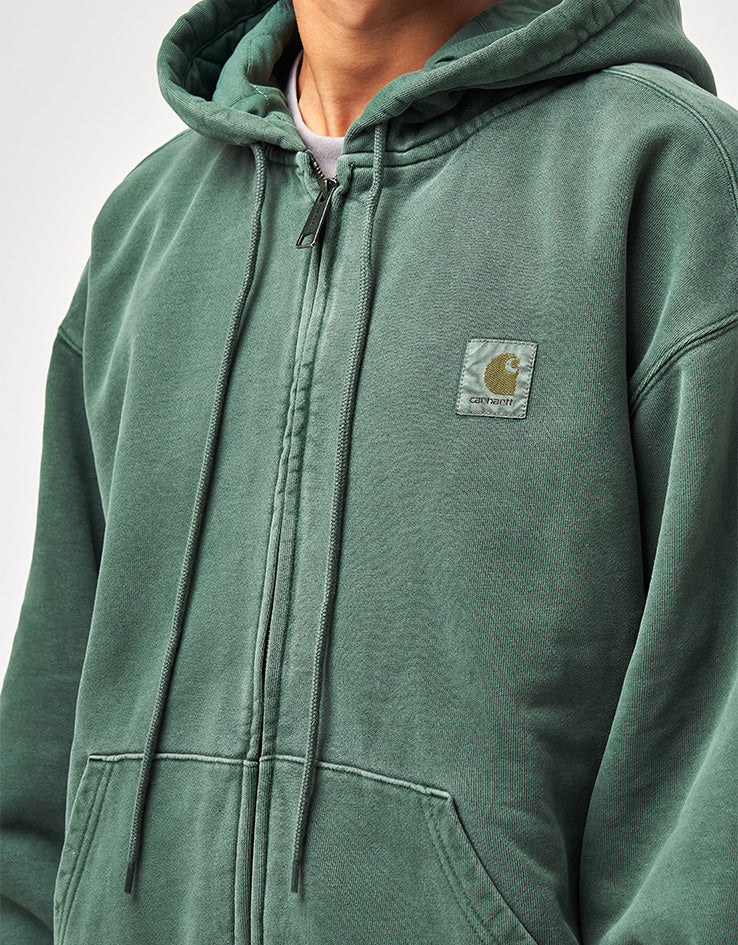 Carhartt WIP Hooded Vista Jacket - Dark Scarab (Garment Dyed)