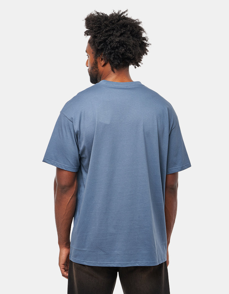 Carhartt WIP S/S Chase T-Shirt - Icesheet/Gold