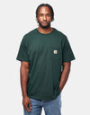 Carhartt WIP S/S Pocket T-Shirt - Dark Scarab