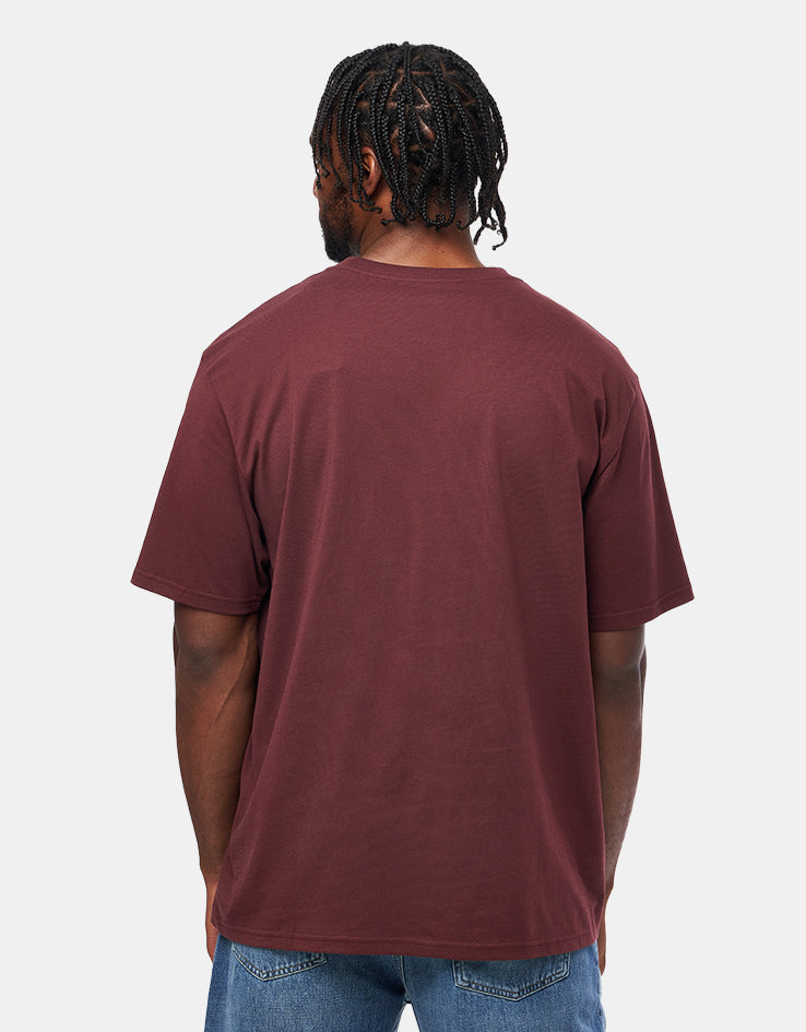 Carhartt WIP S/S Pocket T-Shirt - Amarone