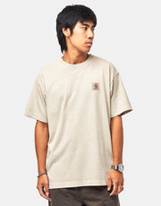 Carhartt WIP S/S Vista T-Shirt - Fleur De Sel (Garment Dyed)