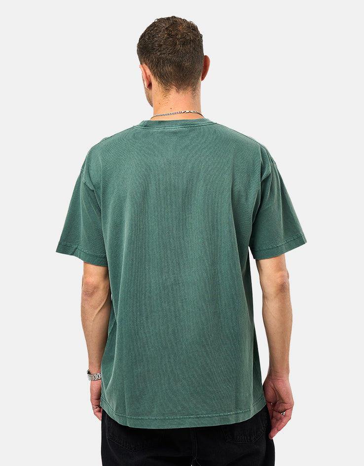Carhartt WIP S/S Vista T-Shirt - Dark Scarab (Garment Dyed)
