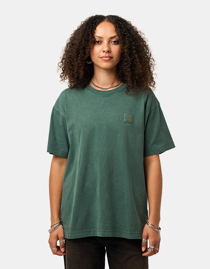 Carhartt WIP S/S Vista T-Shirt - Dark Scarab (Garment Dyed)