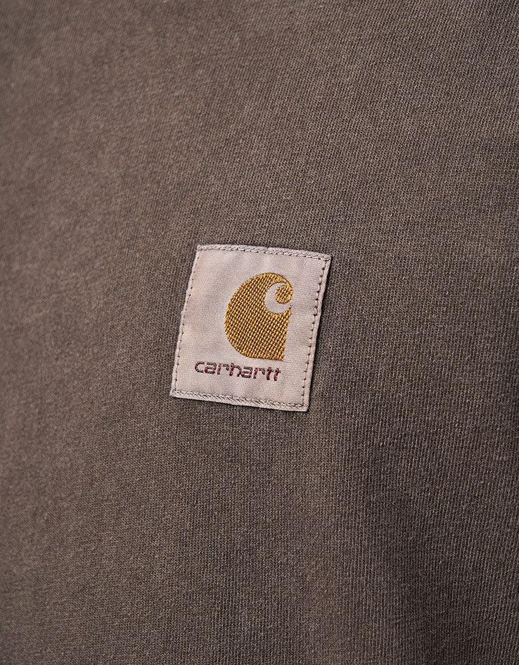 Carhartt WIP S/S Vista T-Shirt - Tobacco (Garment Dyed)