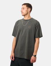 Carhartt WIP S/S Vista T-Shirt - Black (Garment Dyed)