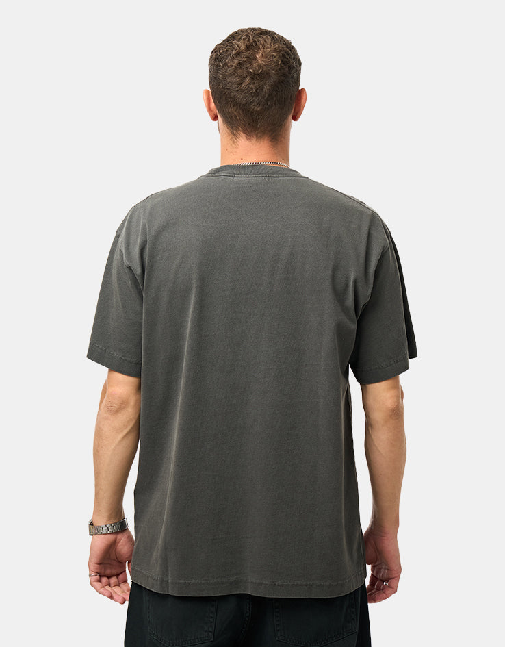 Carhartt WIP S/S Vista T-Shirt - Black (Garment Dyed)