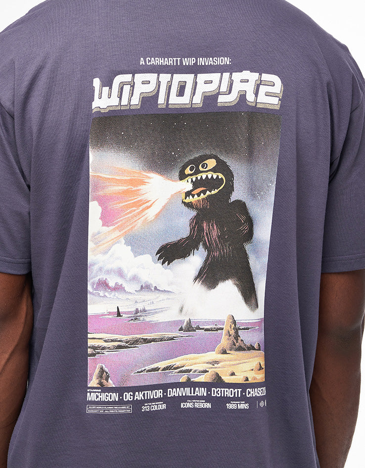 Carhartt WIP S/S Wiptopia II T-Shirt - Shady Purple
