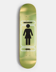 Girl Brophy Metalls G028 Skateboard Deck - 8.1875"