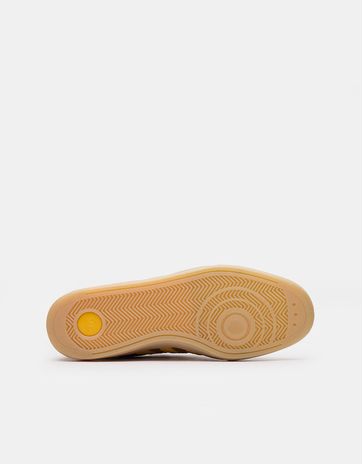 adidas x Daewon Glenburn Skate Shoes - Earth Strata/Crew Yellow/Gum, view 8