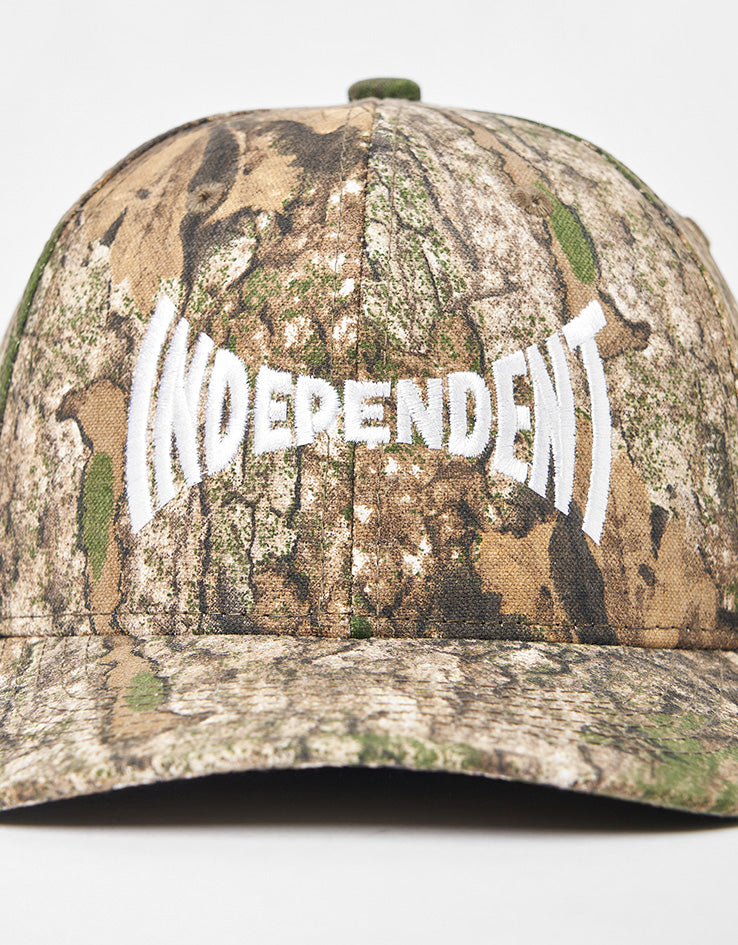 Independent Span Logo Snapback Cap - Realtree APX
