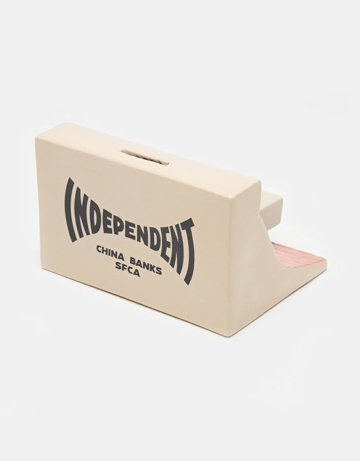 Independent LPR China Bank Coin Bank - Cement Grey