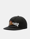 Thrasher Ignite Snapback - Black