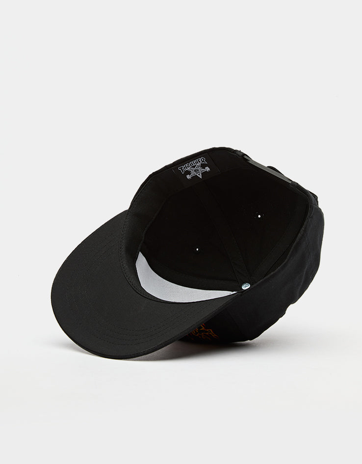 Thrasher Ignite Snapback - Black
