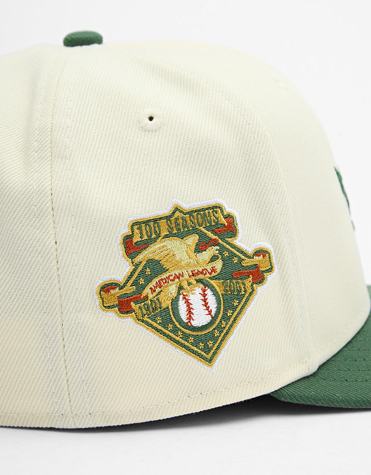 New Era Anaheim Angels MLB Pin 59FIFTY® Fitted Cap - Dark Green