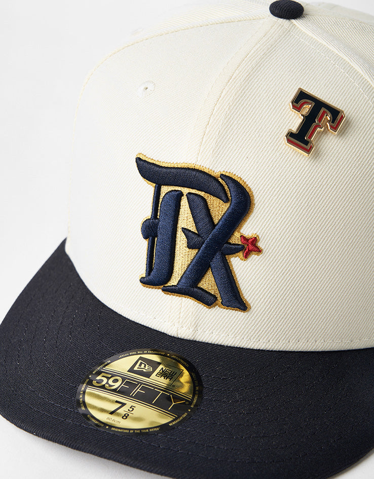 New Era Texas Rangers MLB Pin 59FIFTY® Fitted Cap - Navy
