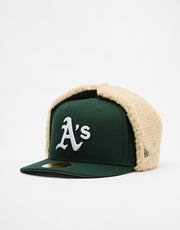 New Era Oakland A-s World Series 59FIFTY® Fitted Dogear Cap - Dark Green