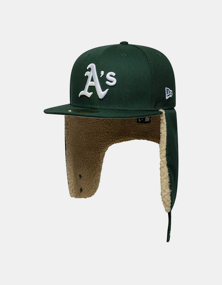 New Era Oakland A-s World Series 59FIFTY® Fitted Dogear Cap - Dark Green
