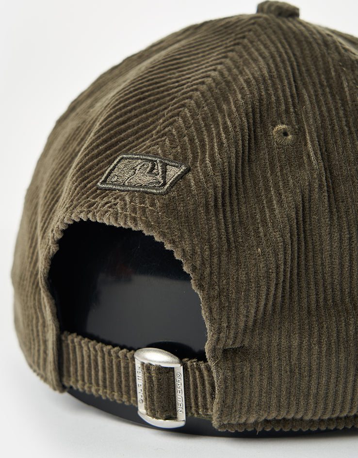 New Era New York Yankees Cord 9FORTY® M Crown Snapback Cap - Olive