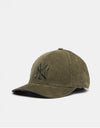 New Era New York Yankees Cord 9FORTY® M Crown Snapback Cap - Olive
