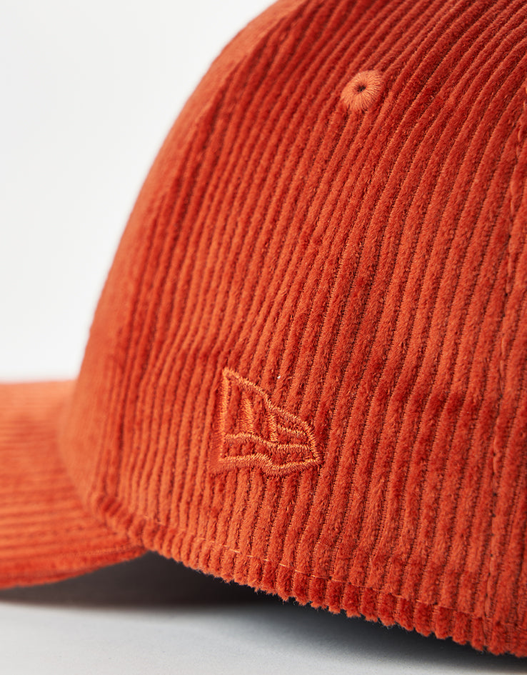 New Era Los Angeles Dodgers Cord 9FORTY® M Crown Snapback Cap - Orange