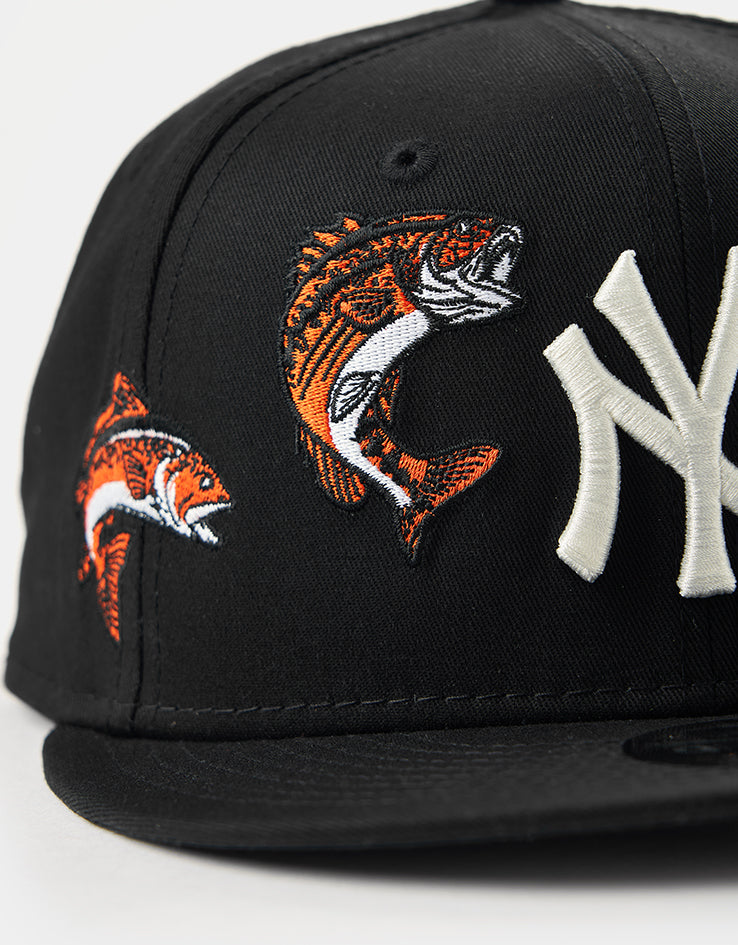New Era New York Yankees Outdoor Icon 9FIFTY® Snapback Cap - Black