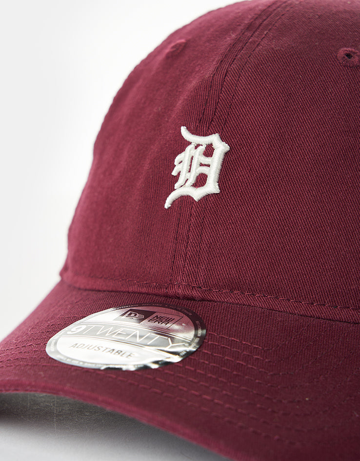 New Era Detroit Tigers Mini Logo 9TWENTY® Strapback Cap - Maroon