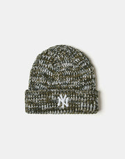 New Era New York Yankees Chunky Knit Beanie - Dark Green