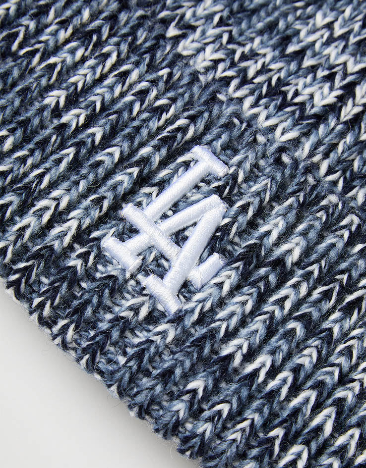 New Era Lost Angeles Dodgers Chunky Knit Beanie - Faded Blue