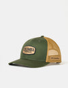 Columbia Columbia™ Mesh Snapback Cap - Greenscape/Delta/Work Badge