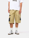 ICHPIG Ripstop Terrain Cargo Shorts - Khaki