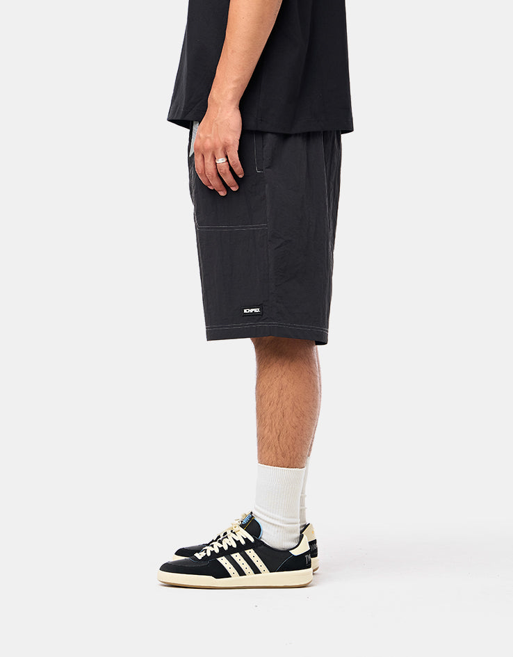 ICHPIG Nylon Field Shorts - Black