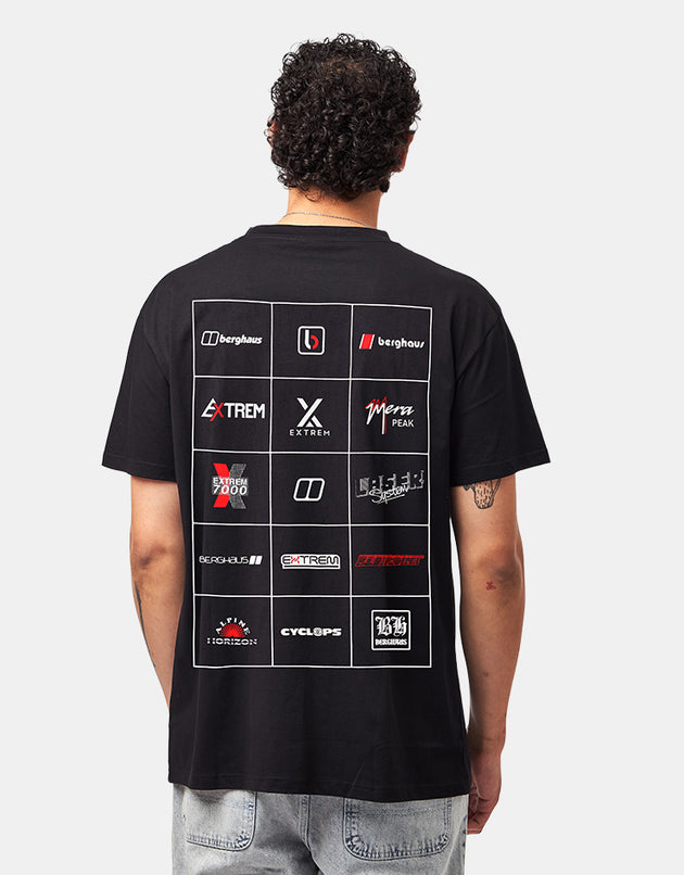 Berghaus Trango Mountain Logo T-Shirt - Jet Black