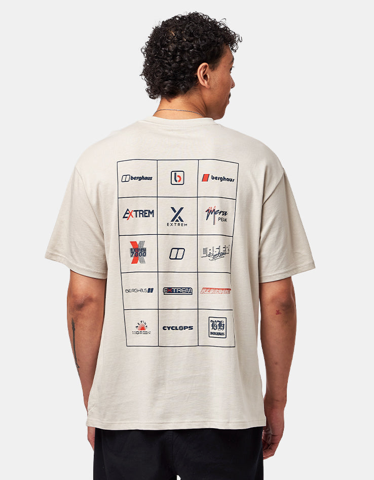 Berghaus Trango Mountain Logo T-Shirt - Stone