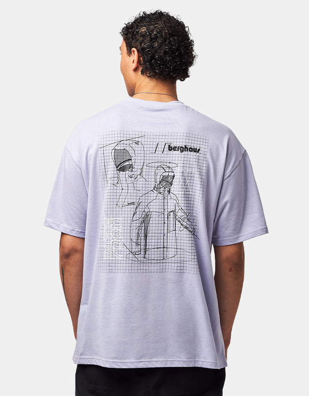 Berghaus Kara-Su Sketch T-Shirt - Aster