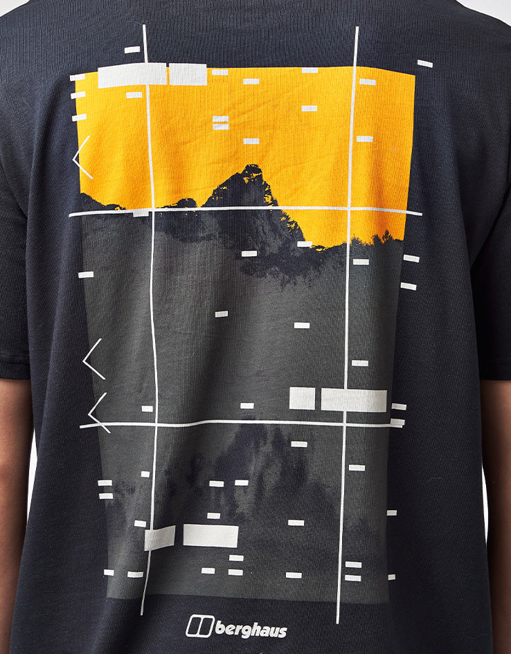 Berghaus Staticscape T-Shirt - Jet Black