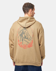 Brixton Marley Pullover Hoodie - British Khaki
