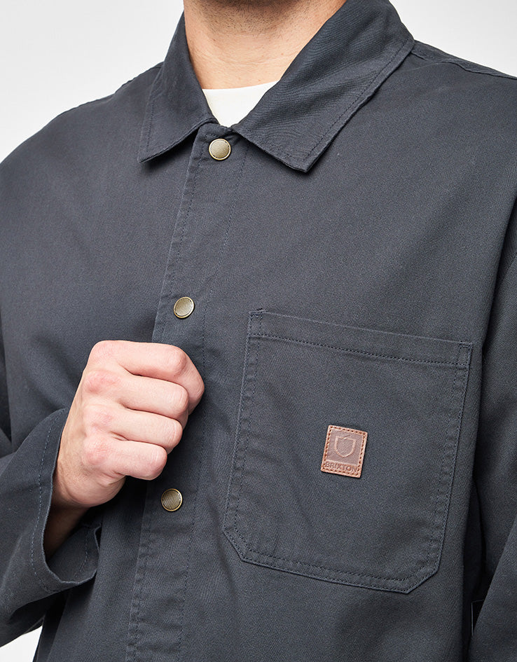 Brixton Painters Jacket - Washed Black